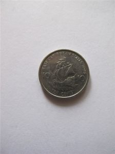 Восточно-Карибские штаты 10 центов 1998
