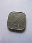 Монета Восточно-Карибские штаты 2 цента 2000