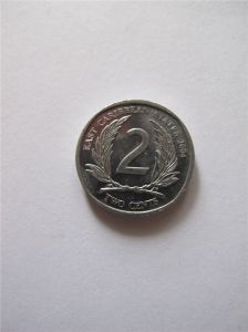 Восточно-Карибские штаты 2 цента 2004
