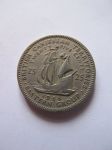 Монета Восточно-Карибские штаты 25 центов 1955