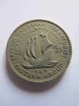Монета Восточно-Карибские штаты 25 центов 1965