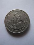 Монета Восточно-Карибские штаты 25 центов 1986