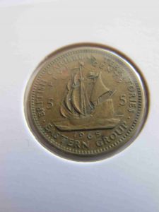 Восточно-Карибские штаты 5 центов 1965