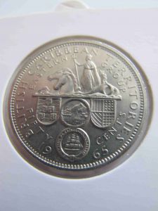 Восточно-Карибские штаты 50 центов 1965