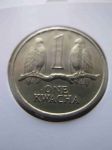 Монета Замбия 1 квача 1989