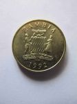 Монета Замбия 1 квача 1992