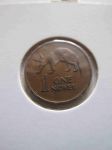 Монета Замбия 1 нгве 1968