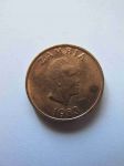 Монета Замбия 1 нгве 1983