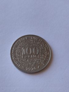 Западная Африка 100 франков 1976