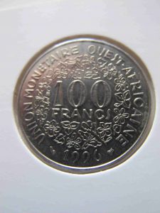 Западная Африка 100 франков 1996