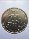 Монета Западные Африканские Штаты 25 франков 2009