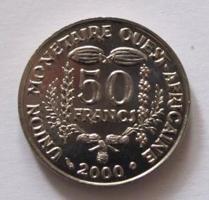Западная Африка 50 франков 2000