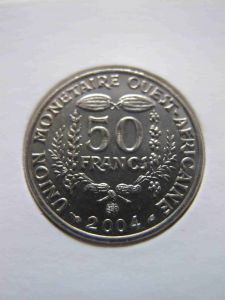 Западная Африка 50 франков 2004