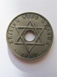 Монета Британская Западная Африка 1 пенни 1937