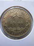 Монета Британская Западная Африка 2 шиллинга 1946