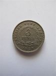 Монета Британская Западная Африка 3 пенса 1939