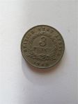 Монета Британская Западная Африка 3 пенса 1945