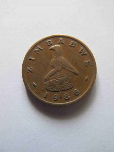 Зимбабве 1 центв 1986