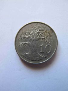 Зимбабве 10 центов 1980