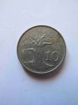 Монета Зимбабве 10 центов 1980