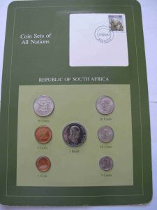 Набор монет ЮАР 1981-1983