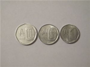 Набор монет Аргентина аUNC