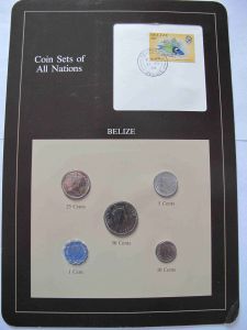 Набор монет Белиза - Coins of All Nations