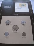 Набор монет Белиз 1979-1987