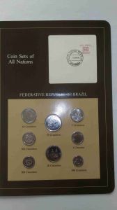 Набор монет Бразилия - Coins of All Nations