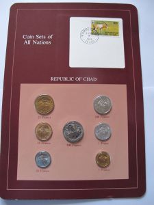 Набор монет ЧАД и Центральная Африка