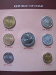 Набор монет ЧАД и Центральная Африка
