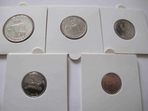 Набор монет Эритрея 1997