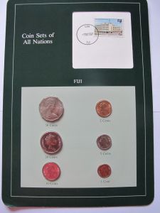 Набор монет Фиджи 1982-1987