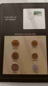 Набор монет  Финляндия