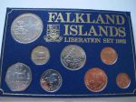Набор монет Фолклендские острова 1982