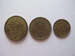 Набор монет Франция 1937