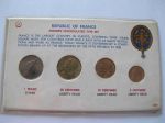 Набор монет Франция 1965-1966
