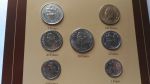 Набор монет Французская Полинезия 1985-1988