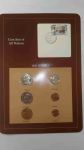 Набор монет Гамбия 1971-1987 - 6 монет