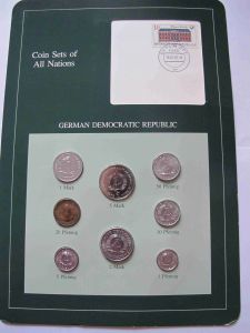 Набор монет  Германская Демократическая Республика