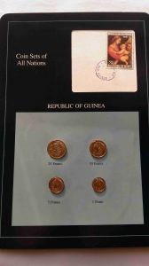 Набор монет Гвинея - Coins of All Nations