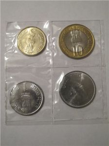 Набор монет Индия 2010 UNC