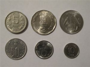 Набор монет Индия 1992-2003 XF-aUNC