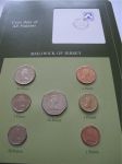 Набор монет Джерси 1984-1988