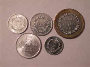 Набор монет Камбоджа UNC 