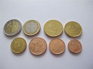 Набор монет Кипр 2008-2011