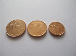 Набор монет Кипр 1-2-5 евроцентов