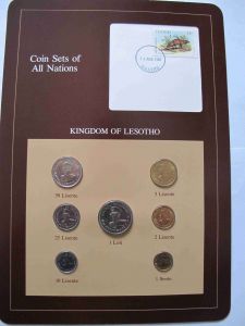 Набор монет Лесото - Coins of All Nations