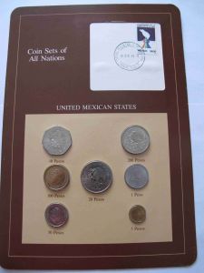 Набор монет Мексика 1985-1985
