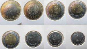 Набор монет Мексики 2010-2011